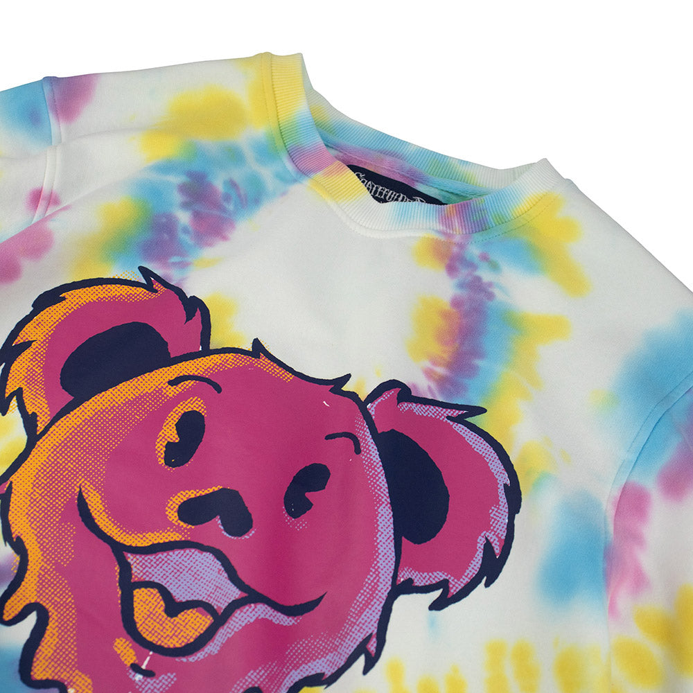 Grateful Dead | Pigment Dye Oversize Cotton Tee | Grey Mama