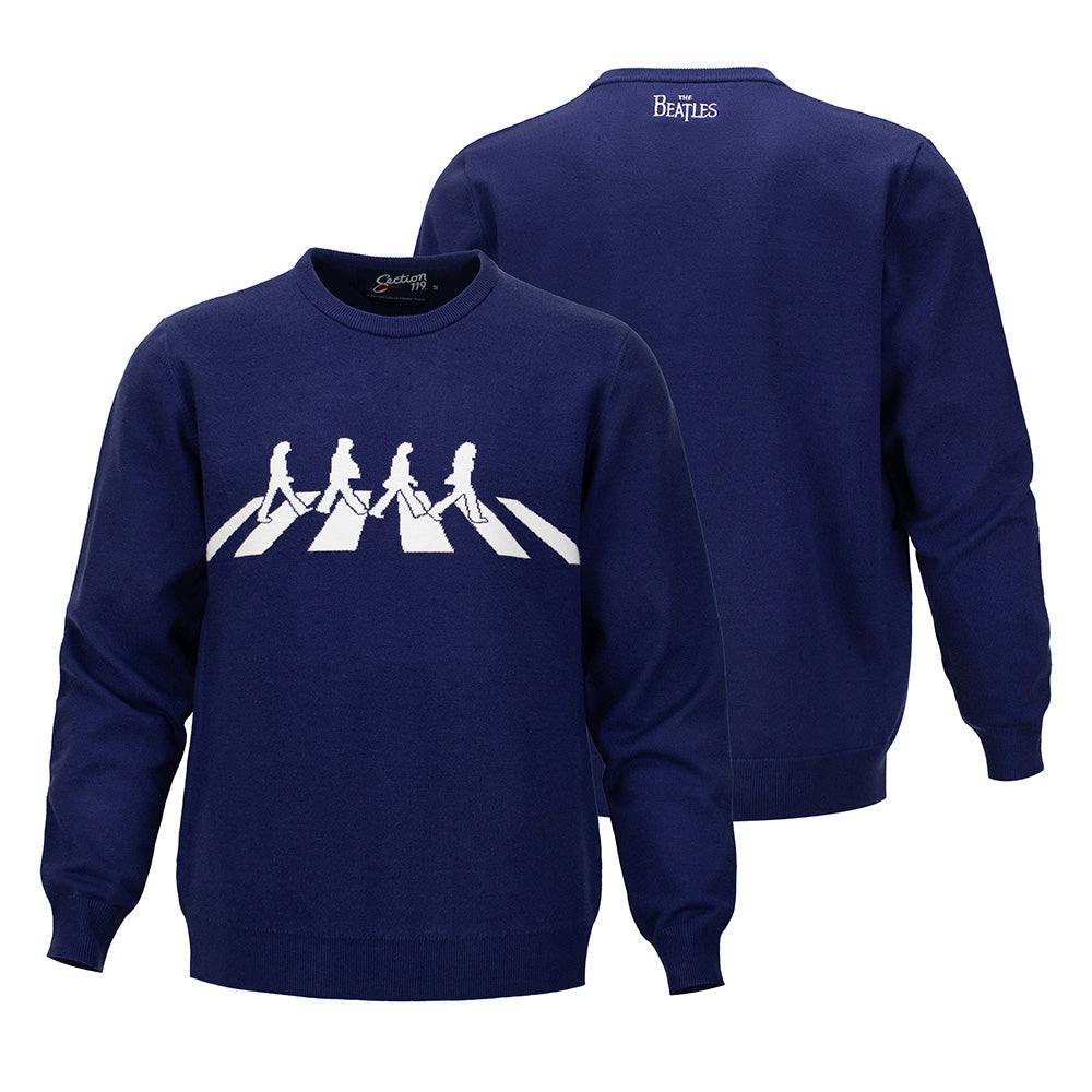 The Beatles Abbey Road Sweater Navy - Section 119