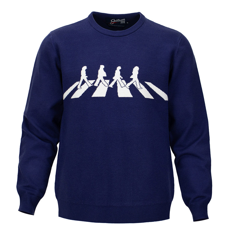 The Beatles Abbey Road Sweater Navy - Section 119