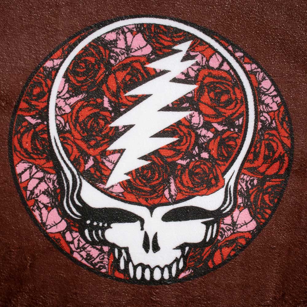 SHIPS 2/1/24: Grateful Dead Valentines Robe Stealie Roses - Section 119