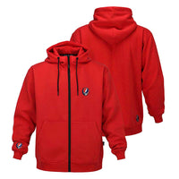 Grateful Dead Zip-Up Hoodie Steal Your Face on Red - Section 119