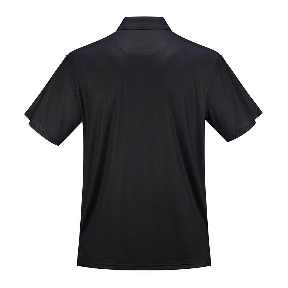 Grateful Dead Performance Polo Orange Skeleton and Black - Section 119