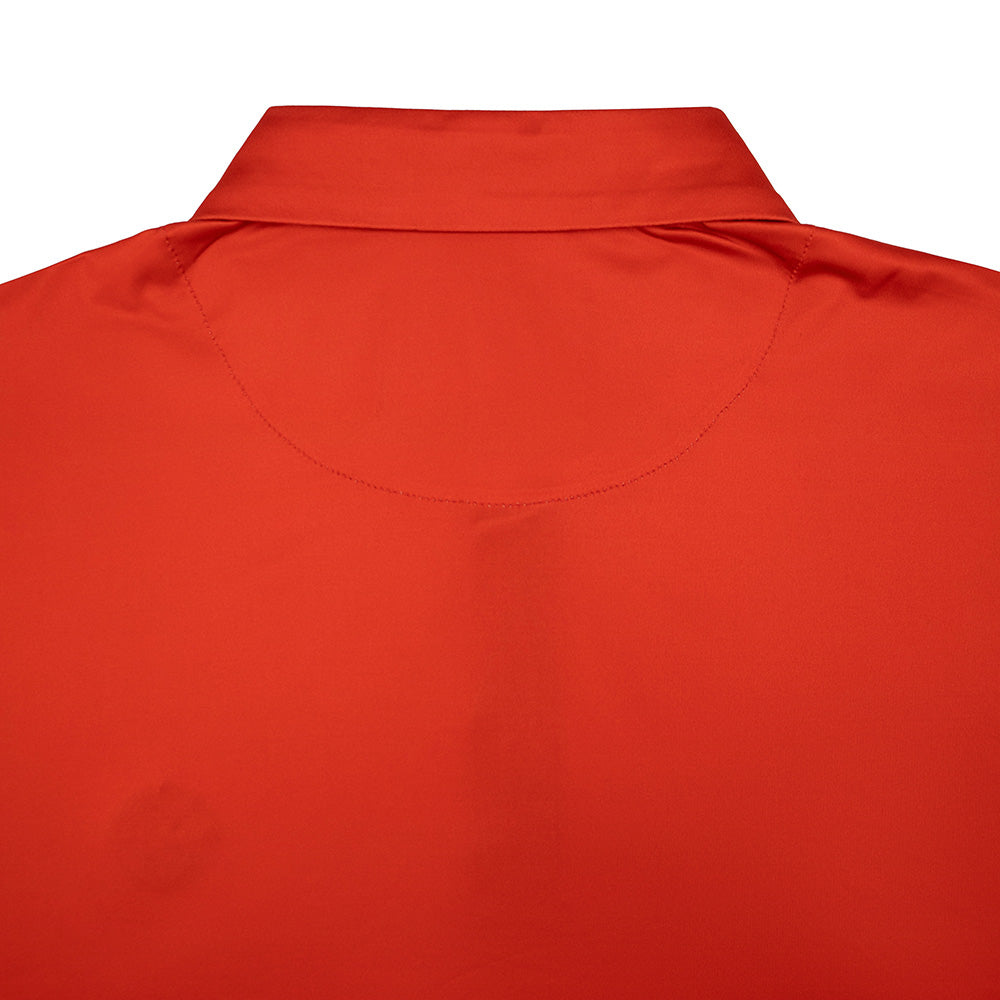 Grateful Dead Performance Polo Stealie Red and Black - Section 119