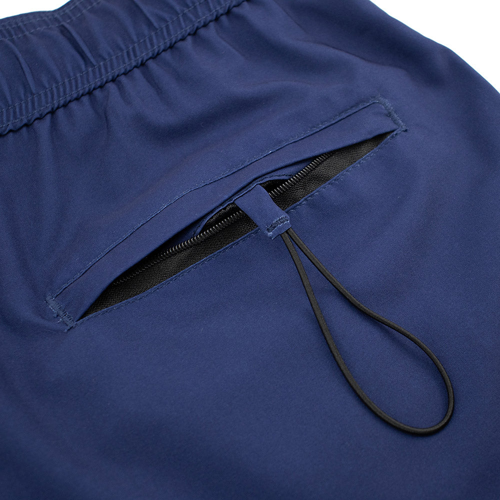 Grateful Dead Navy Bolt Piping Swim Trunks - Section 119