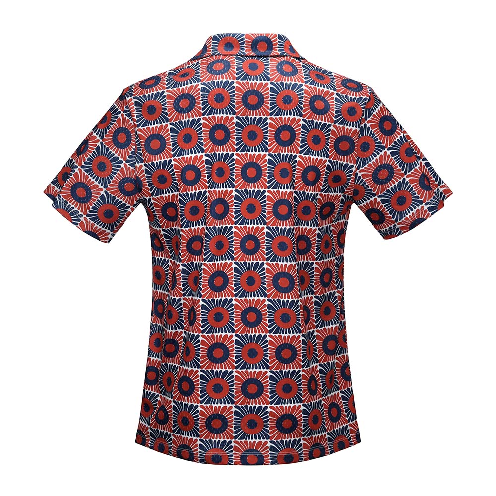 Phish | Mesh Button Down | Navy & Red – Section 119