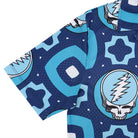 Grateful Dead Steal Your Face Navy and Teal Mesh Shirt - Section 119