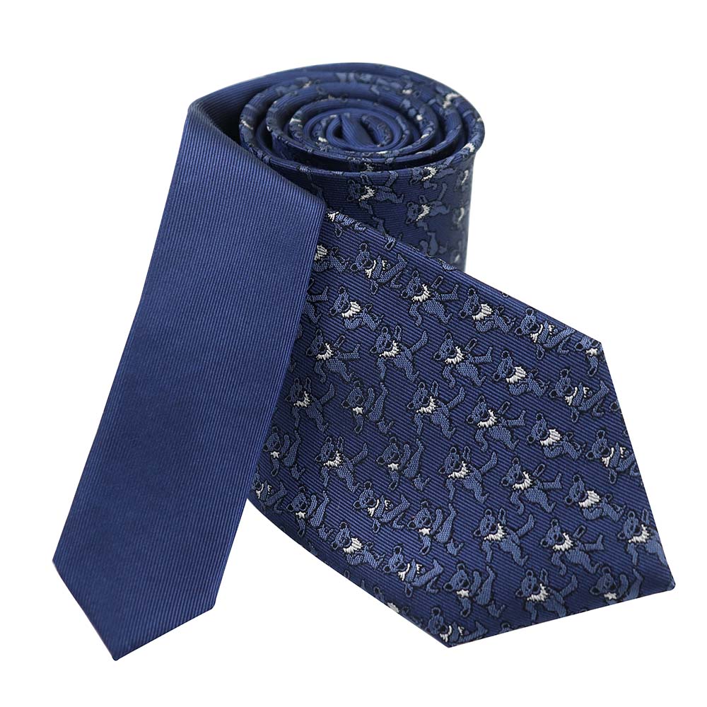 Grateful Dead Tie All Over Dancing Blue Bear - Section 119