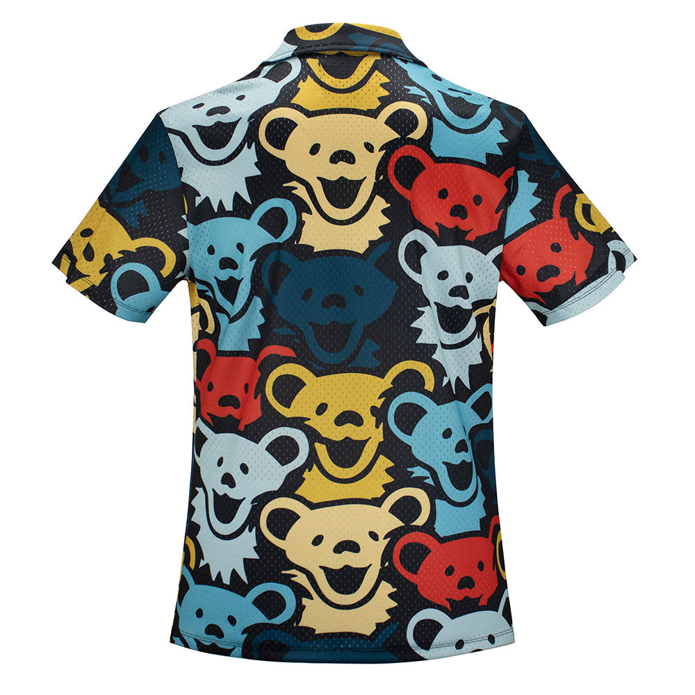 Grateful Dead | Mesh Button Down | Big Bears All Over - Section 119