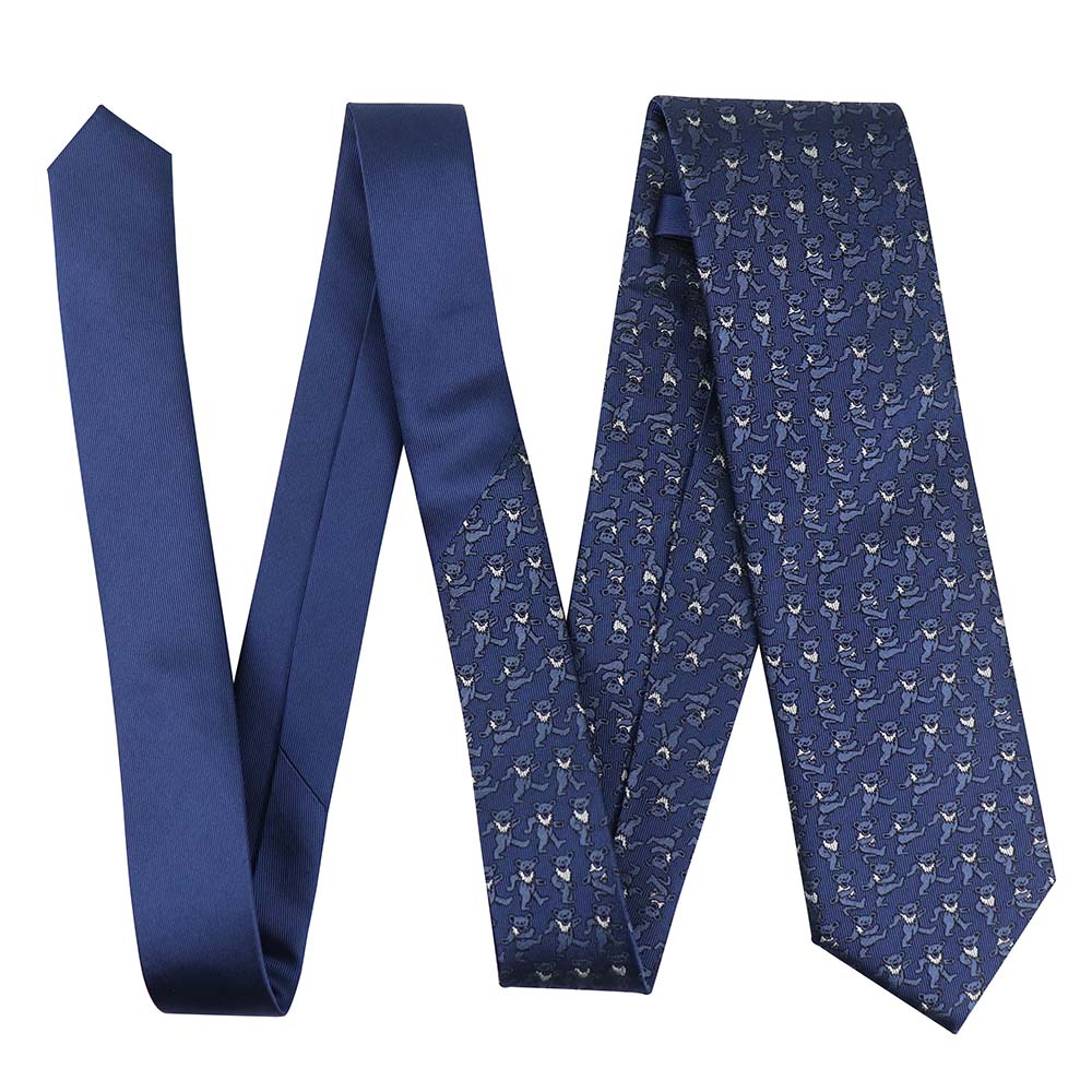 Grateful Dead Tie All Over Dancing Blue Bear - Section 119