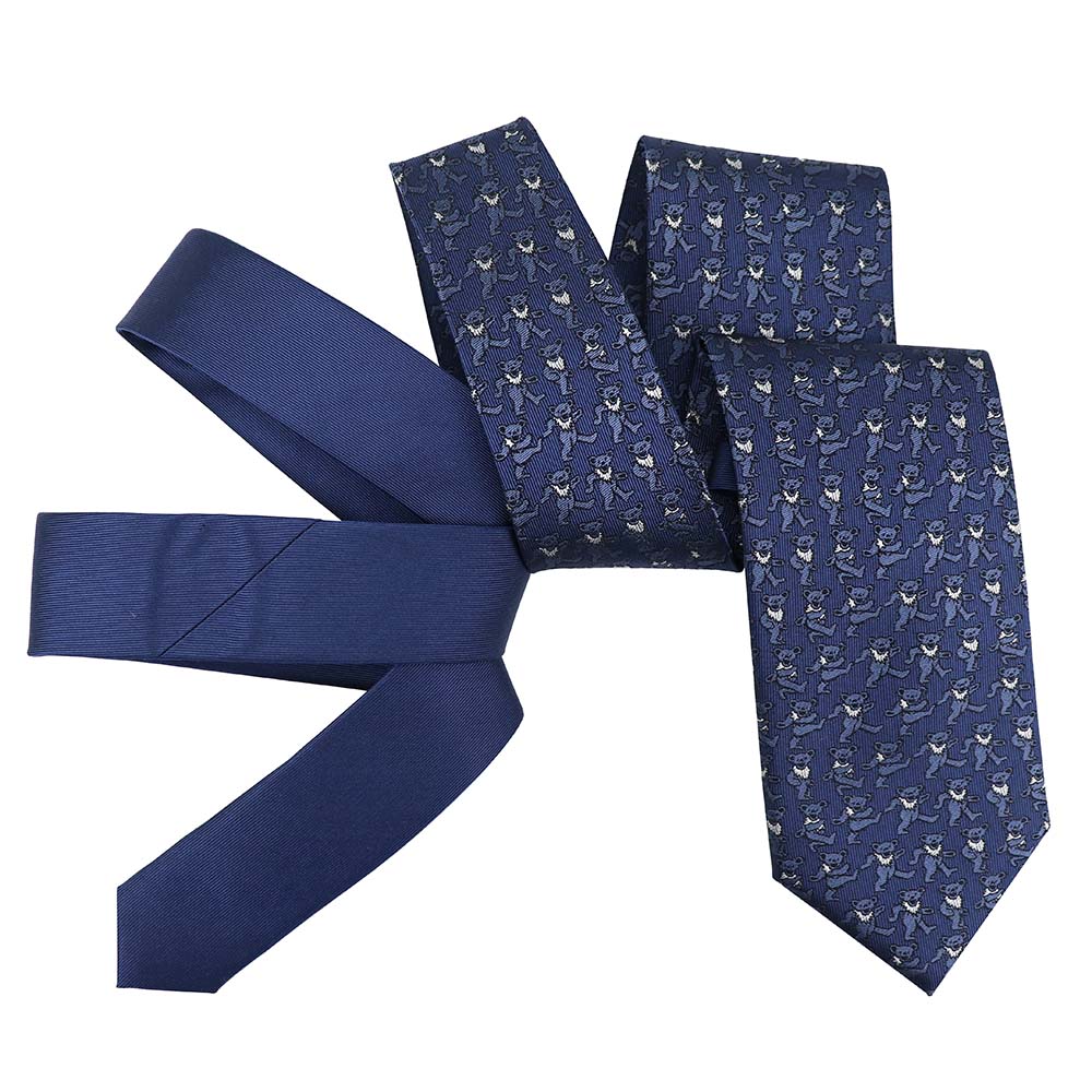 Grateful Dead Tie All Over Dancing Blue Bear - Section 119