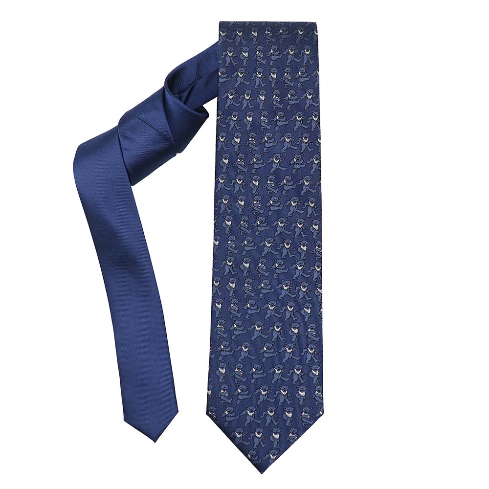 Grateful Dead Tie All Over Dancing Blue Bear - Section 119