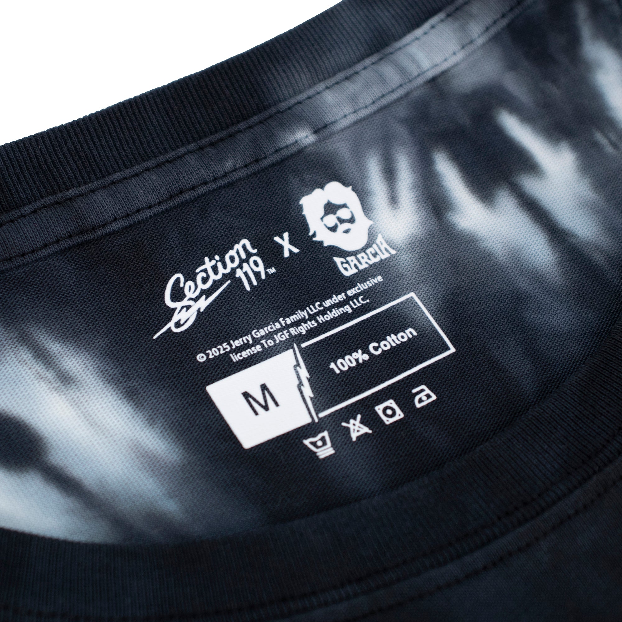 Jerry Garcia | T-Shirt | Garcia Tiger Tie Dye Violet – Section 119