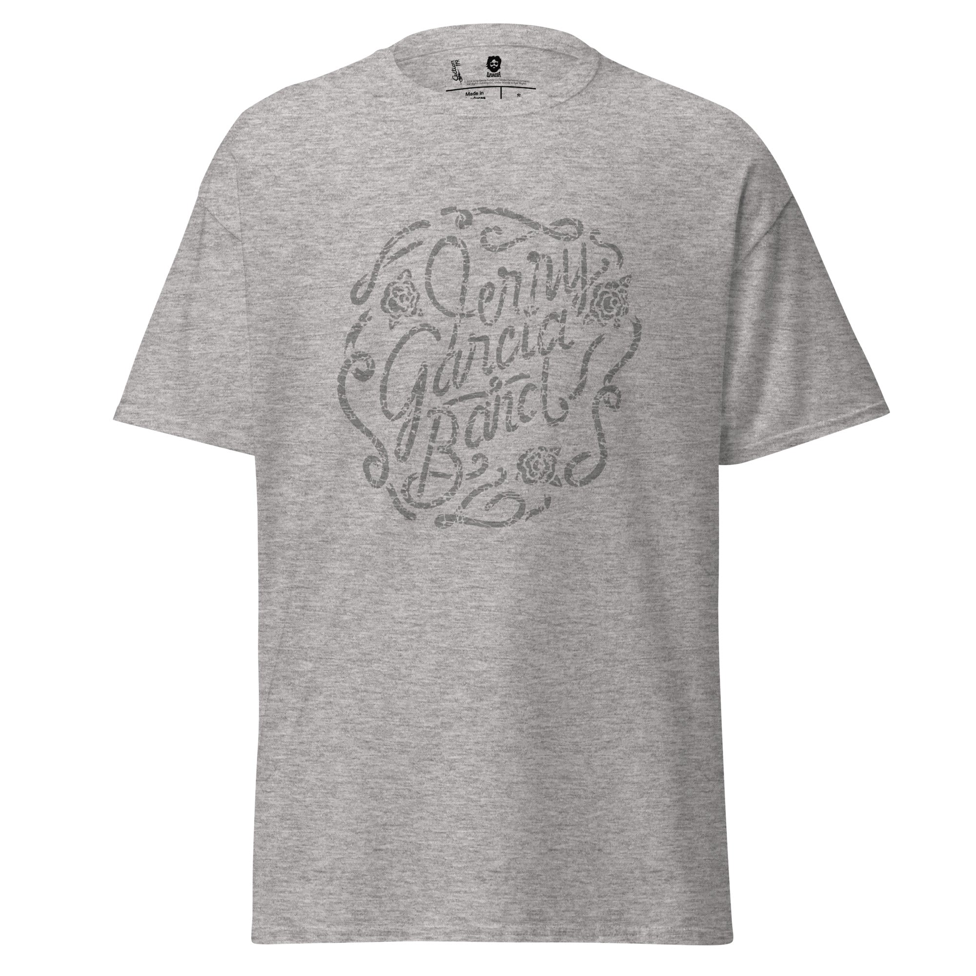 Jerry Garcia Eco T-Shirt Vines and Roses Grey - Section 119