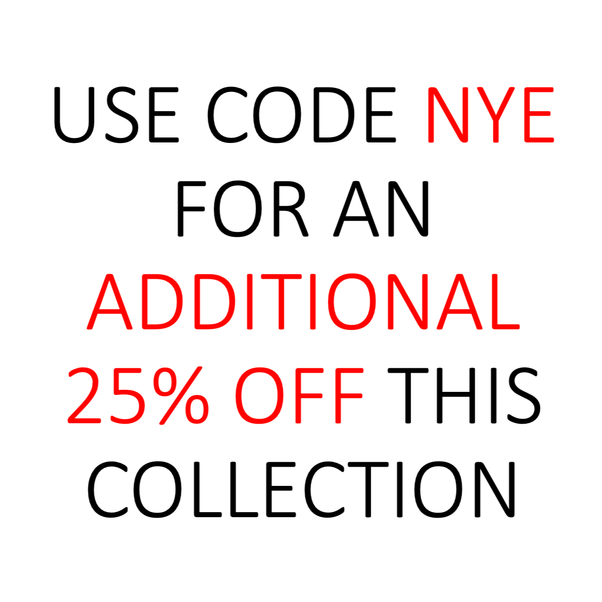 NYE SALE! - Section 119