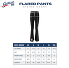 Grateful Dead Women High Rise Flared Pants Stealie In Black - Section 119