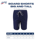 Grateful Dead Big and Tall Board Shorts Blue Spiral Stealie - Section 119