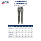 Grateful Dead High Rise Leggings Stealie In Red White And Blue - Section 119