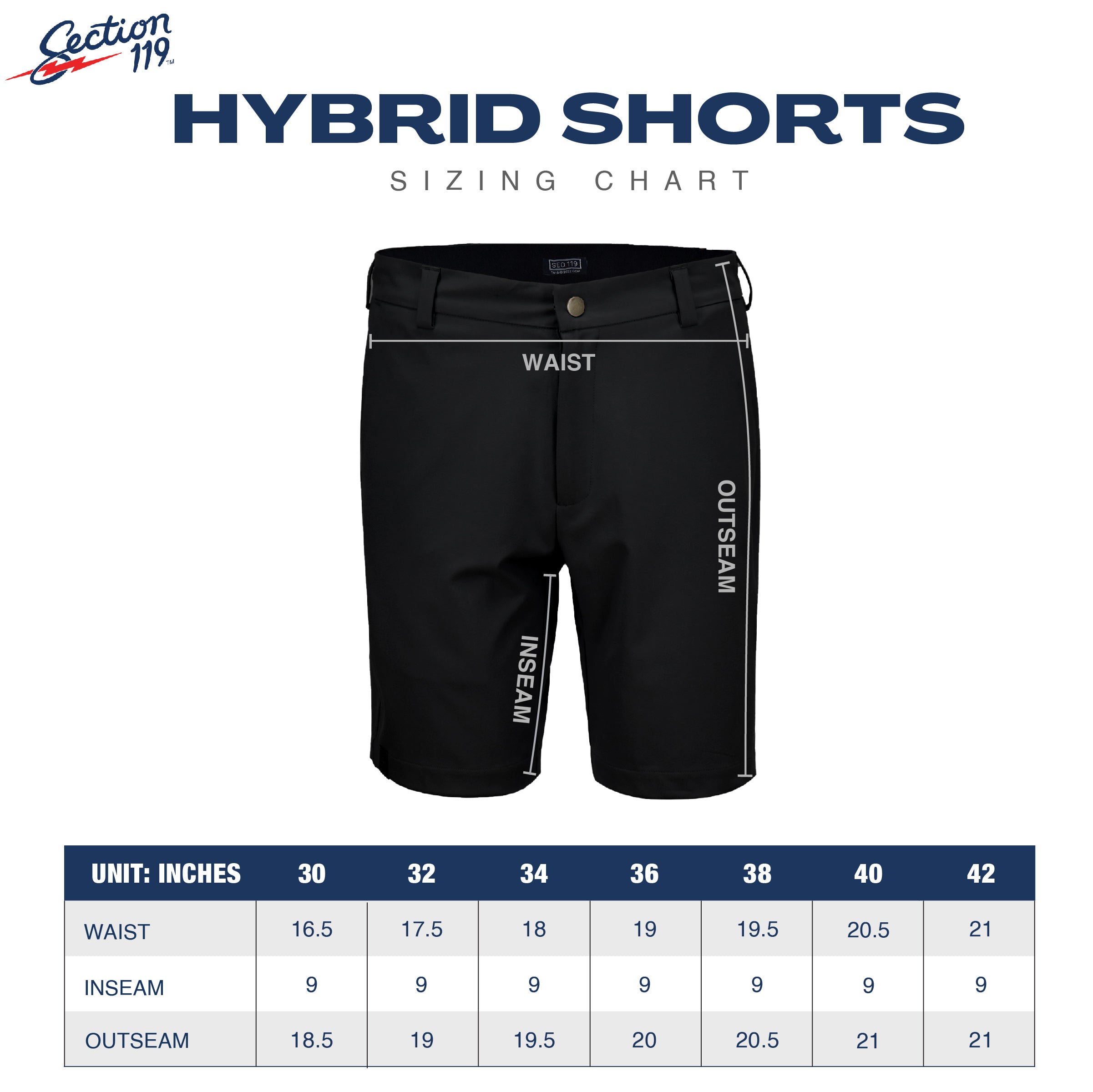 Phish Elevated Hybrid Shorts Grey - Section 119