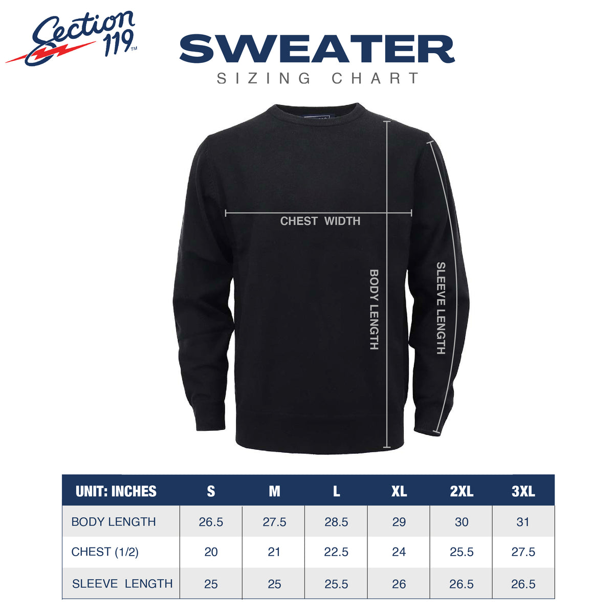 SHIPS 11/15: Grateful Dead Crewneck Winter Sweater in Grey - Section 119