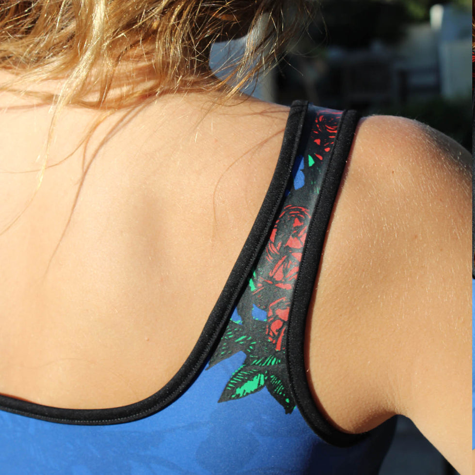 White Mama Bear Sports Bra