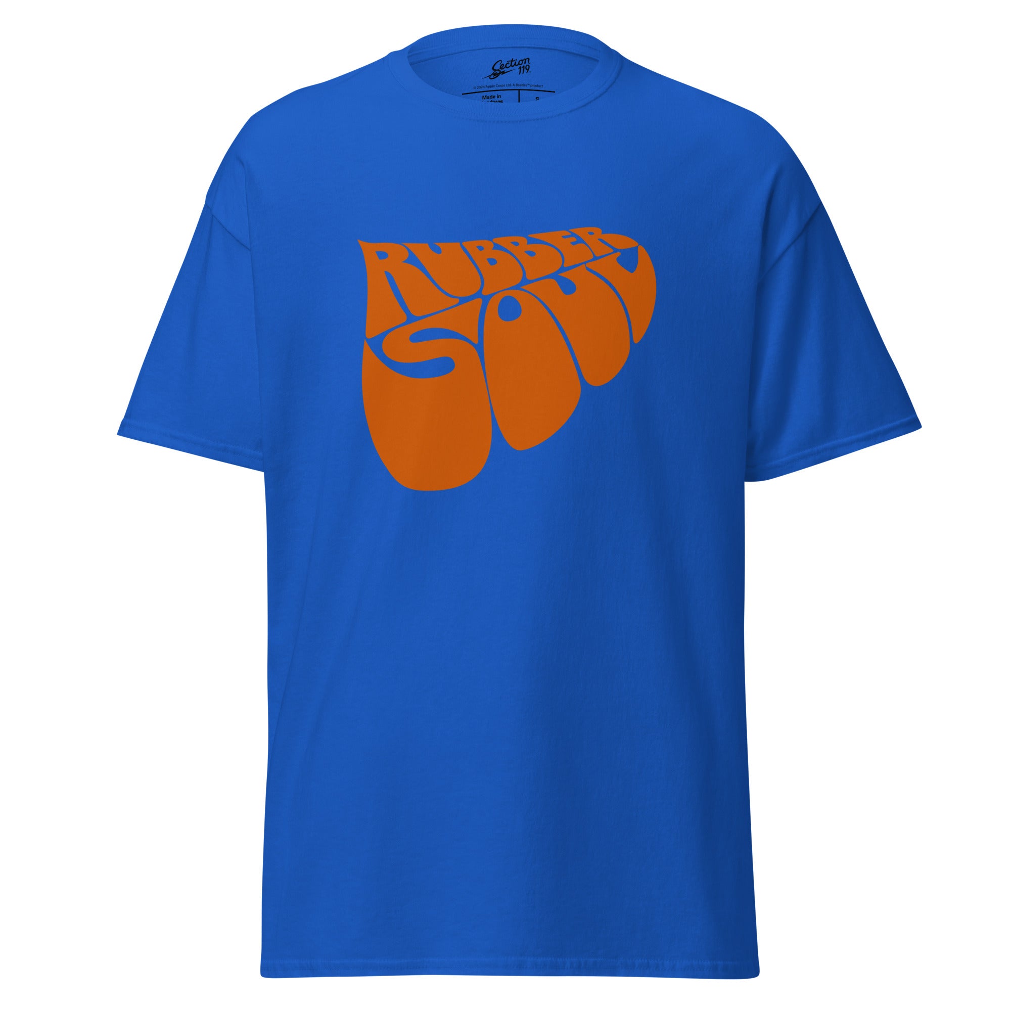 The Beatles Eco T-Shirt Rubber Soul in Blue - Section 119