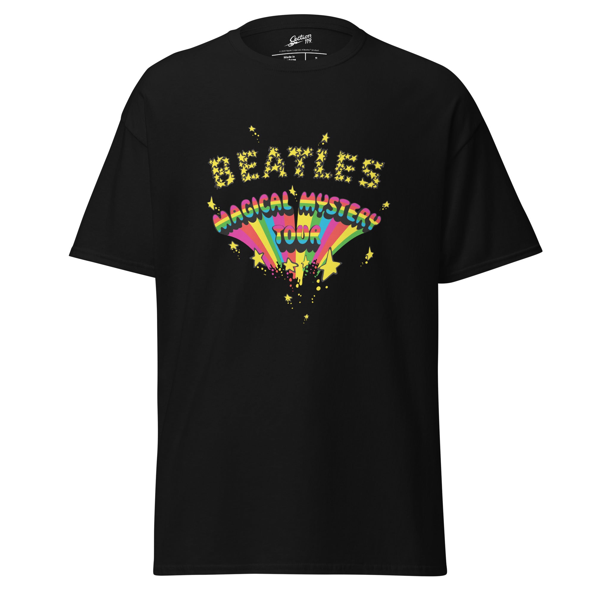 The Beatles Eco T-Shirt Magical Mystery Tour in Black - Section 119