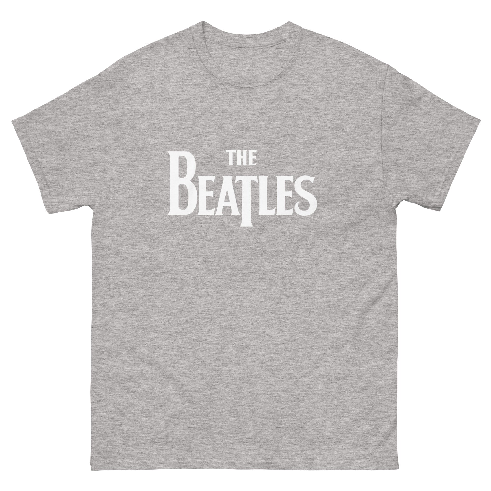 The Beatles Eco T-Shirt Band Logo in Grey - Section 119