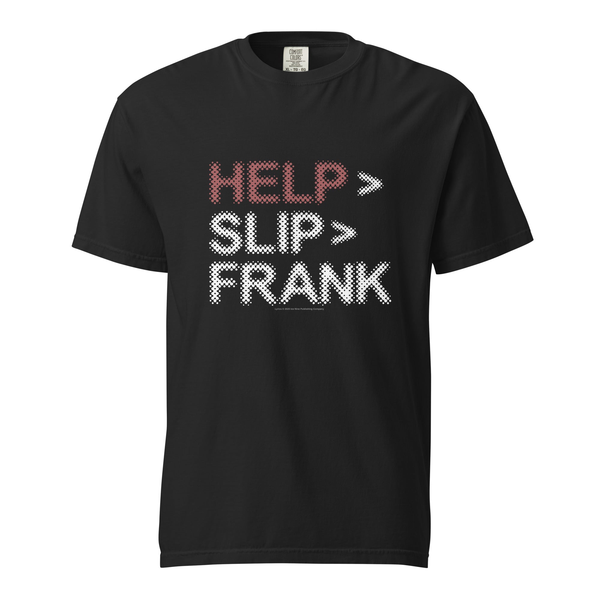 ARTS&SCIENSE★slip on york gather shirt Grateful Dead Lyrics | Comfort Tee | Help Slip Frank Black