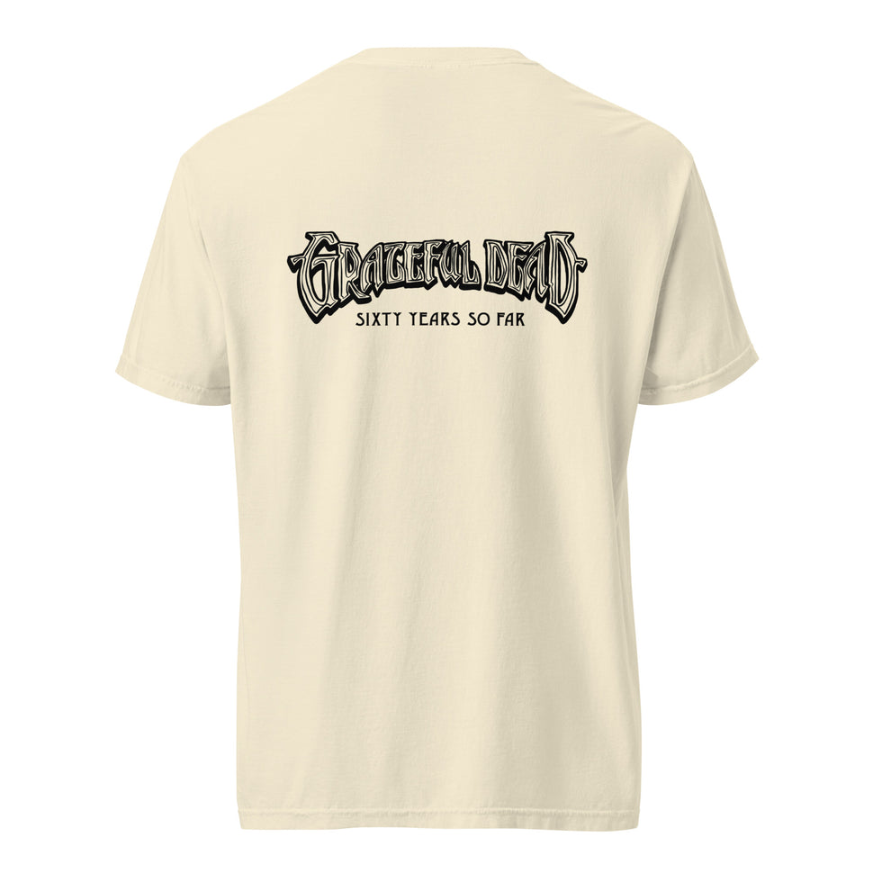 Rock Off Maglietta Grateful Dead 60th Roses | Uomo Donna, Cotone Morbido, Verde, Taglie S-XXL