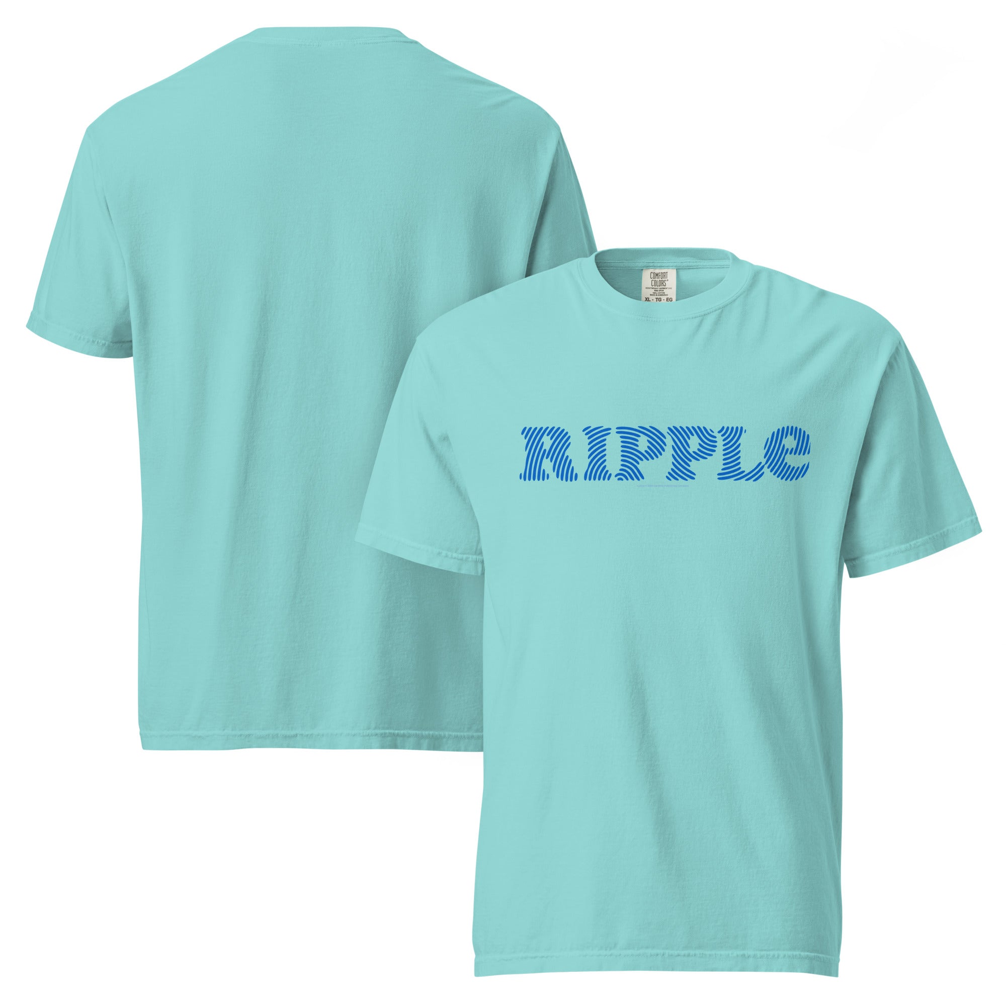 Grateful Dead Lyrics | Comfort Tee | Ripple Lagoon Blue – Section 119