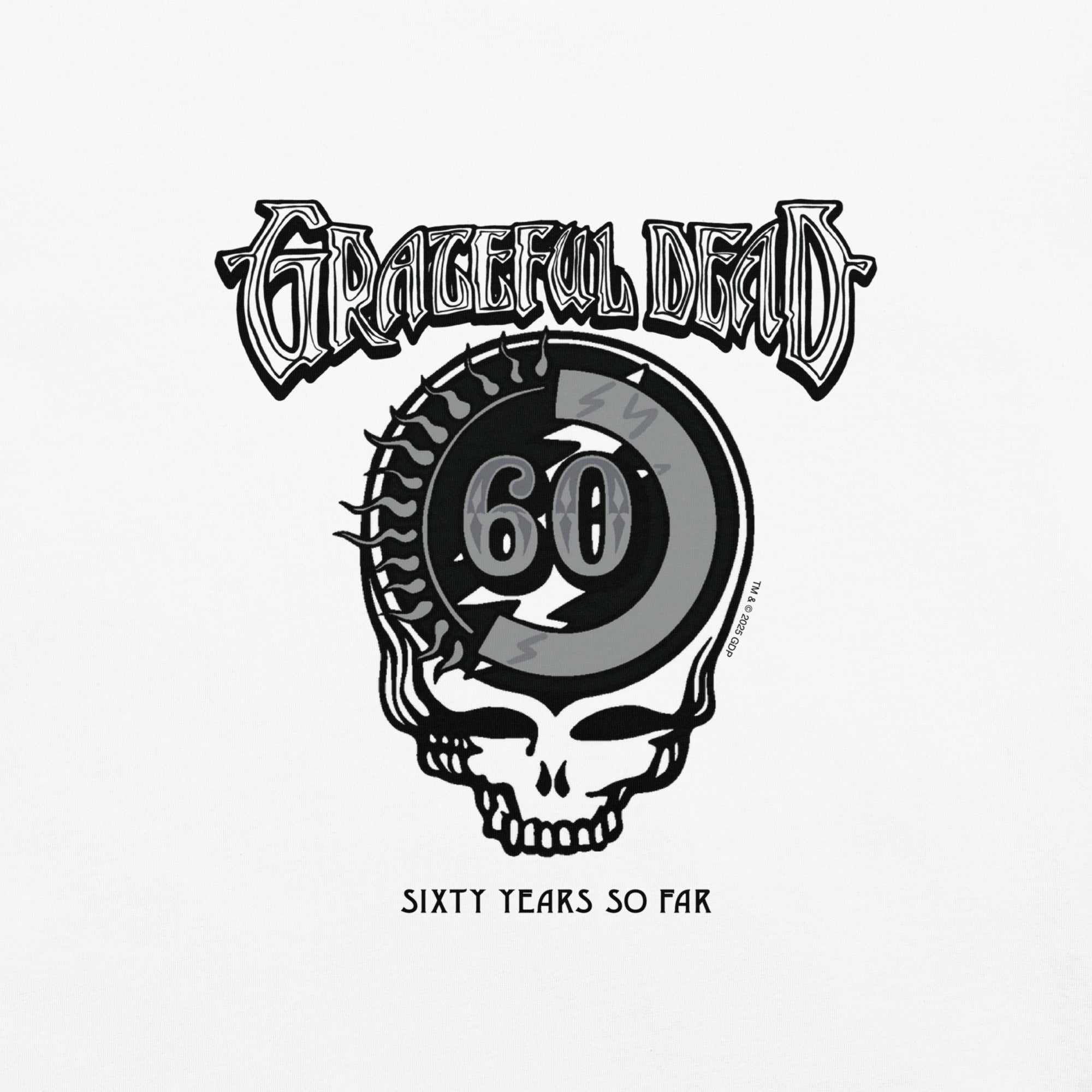 Grateful Dead | Comfort Tee | 60th Anniversary Stealie White