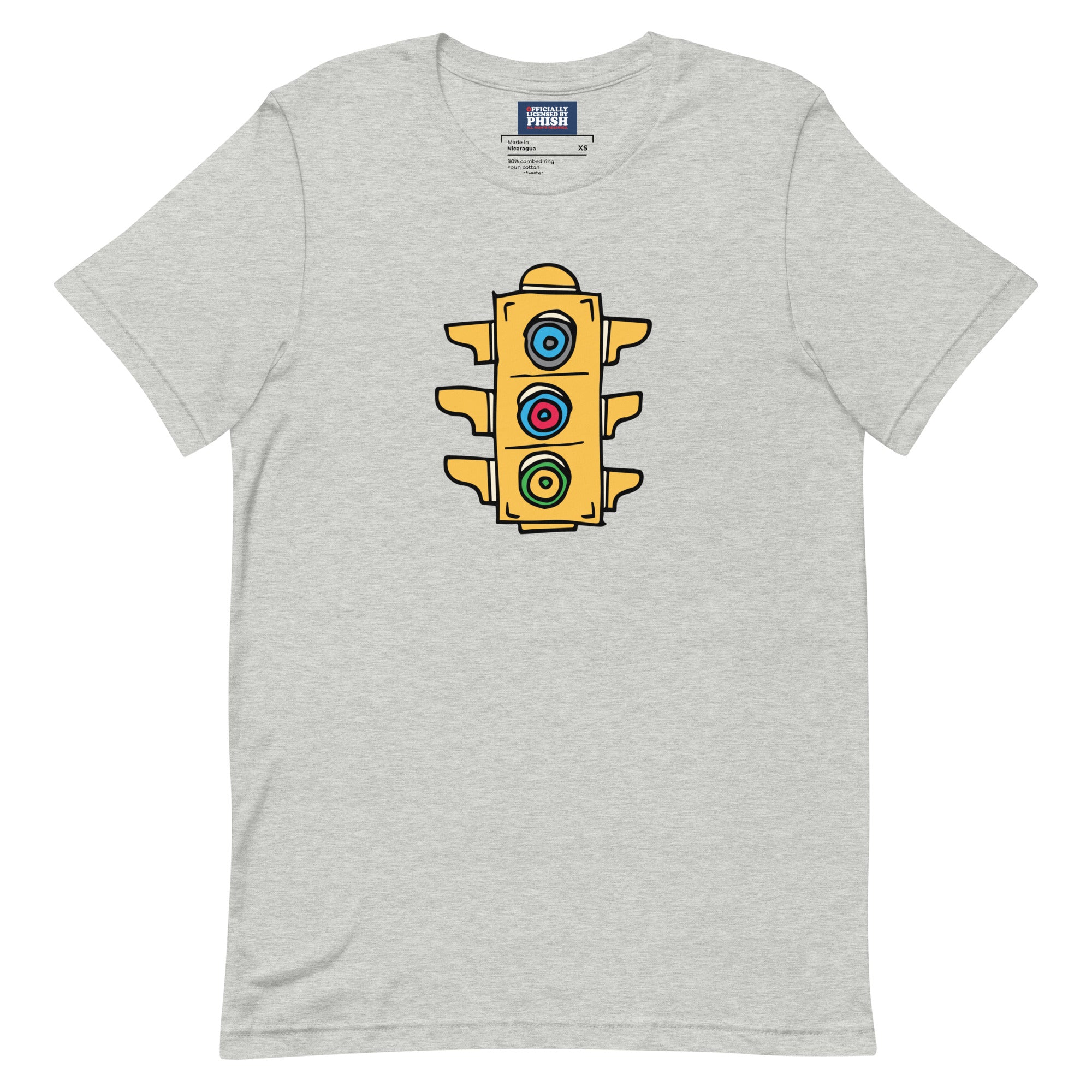 Traffic Light Donuts Tee Grey - Section 119
