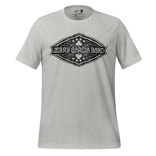 Jerry Garcia T-Shirt Band Logo Grey – Section 119