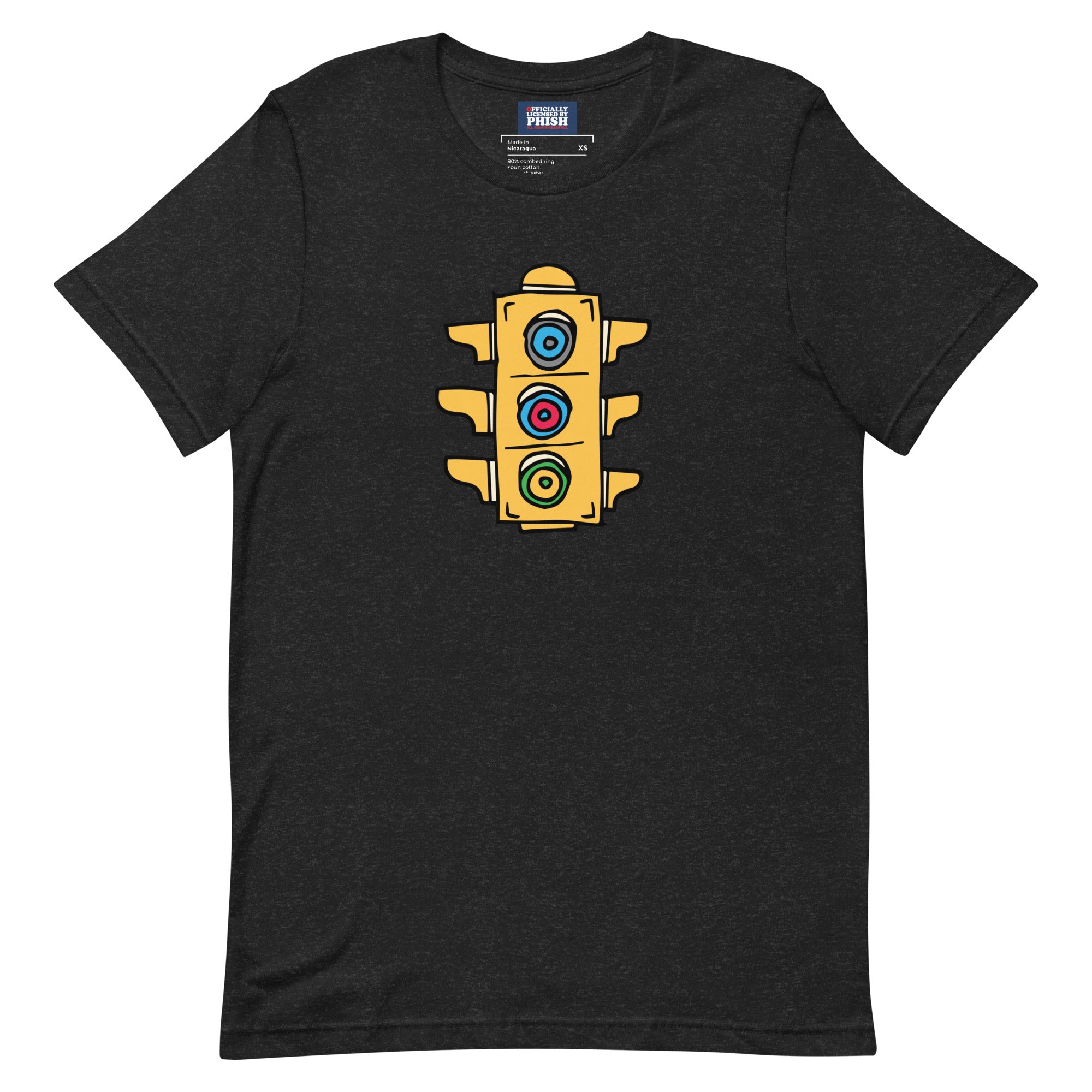 Traffic Light Donuts Tee Black Heather - Section 119