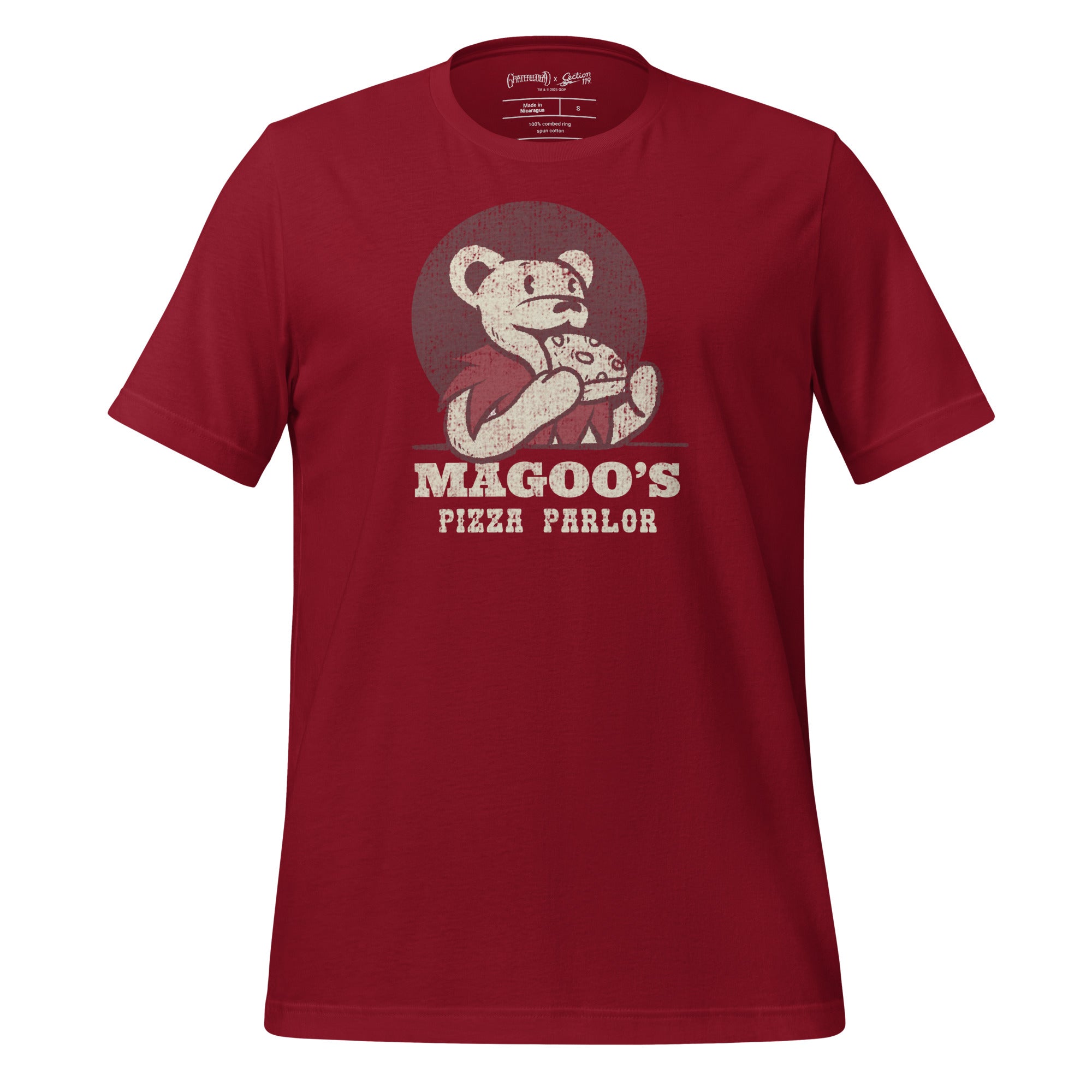 Grateful Dead | T-Shirt | Pizza Bear Red – Section 119