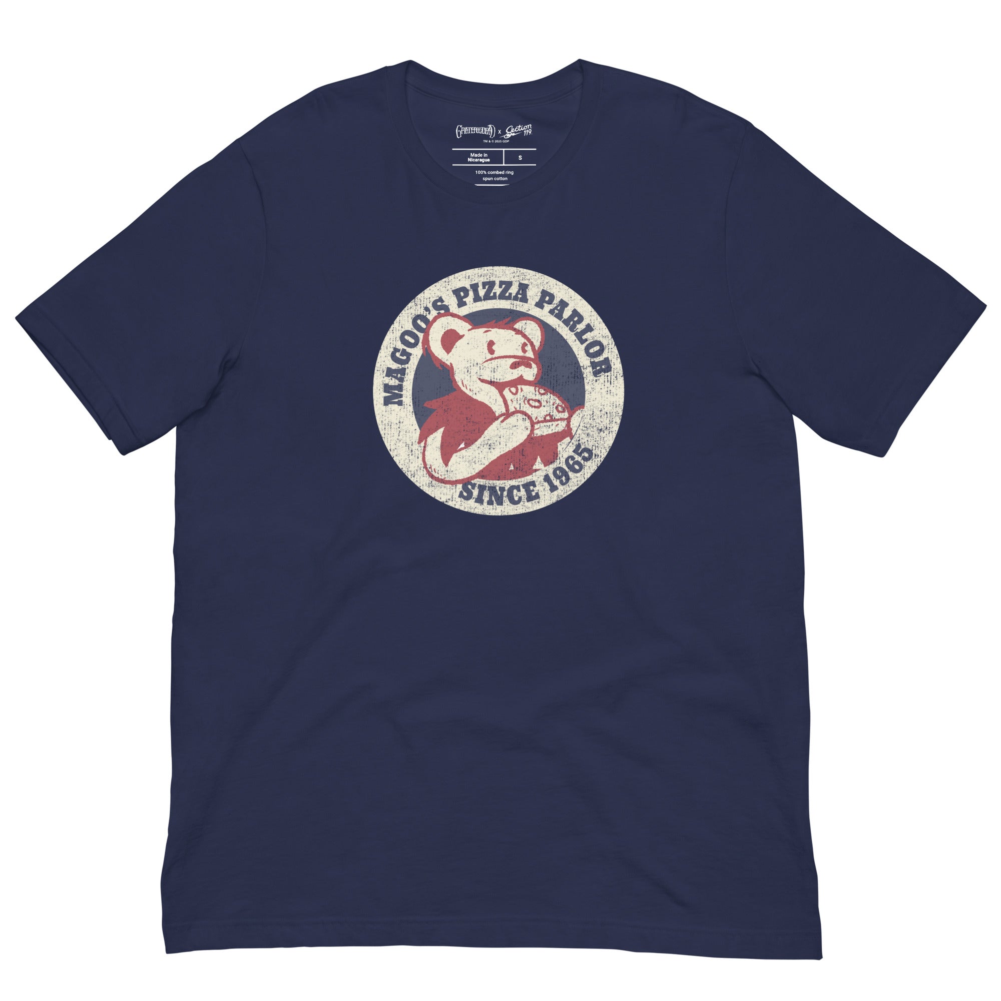 Grateful Dead | T-Shirt | Pizza Bear Navy – Section 119
