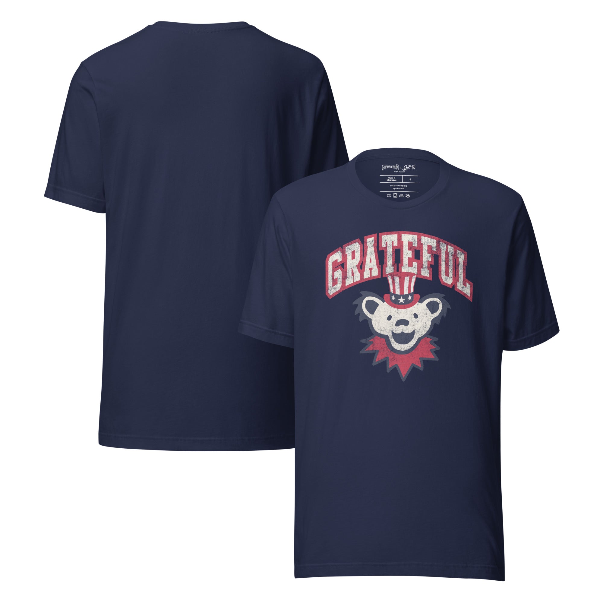 Grateful Dead | T-Shirt | Stealie 1974 Navy – Section 119