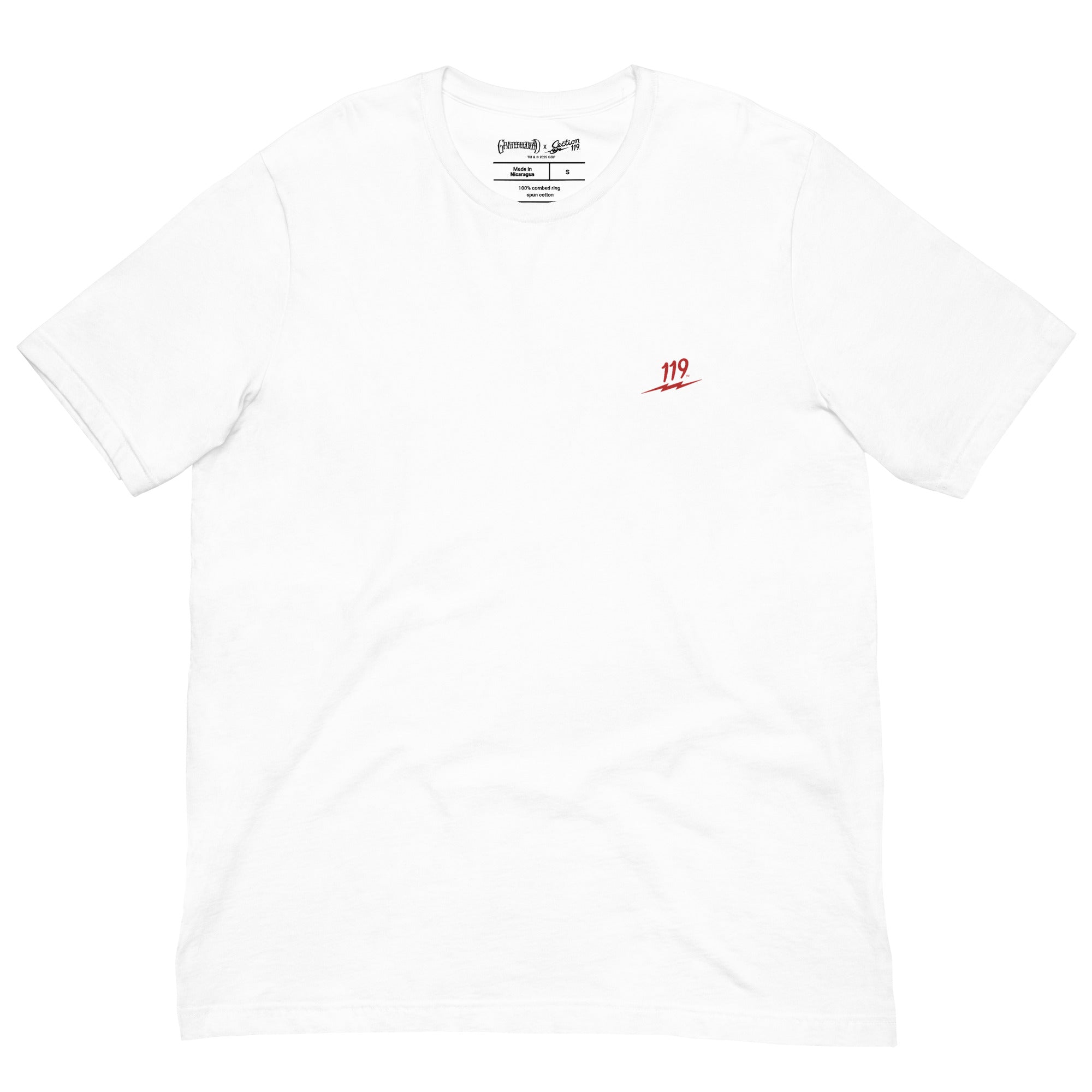 Grateful Dead | T-Shirt | Home of Warlock Pizza Bear White
