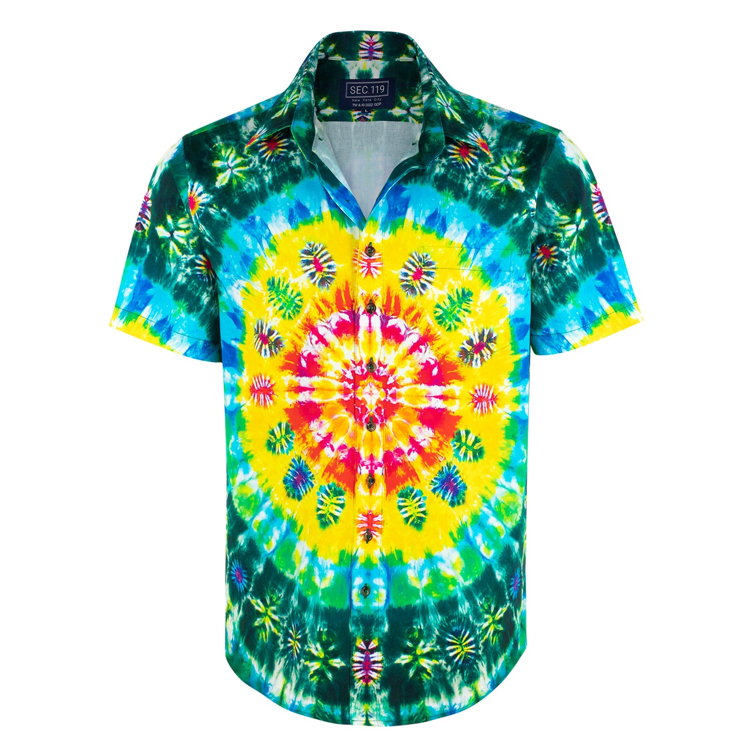 Grateful Dead Short Sleeve  Concert Series Sunshine Daydream Shirt - Section 119