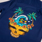 Grateful Dead Short-Sleeve Button Down Surfing Stealie Navy - Section 119
