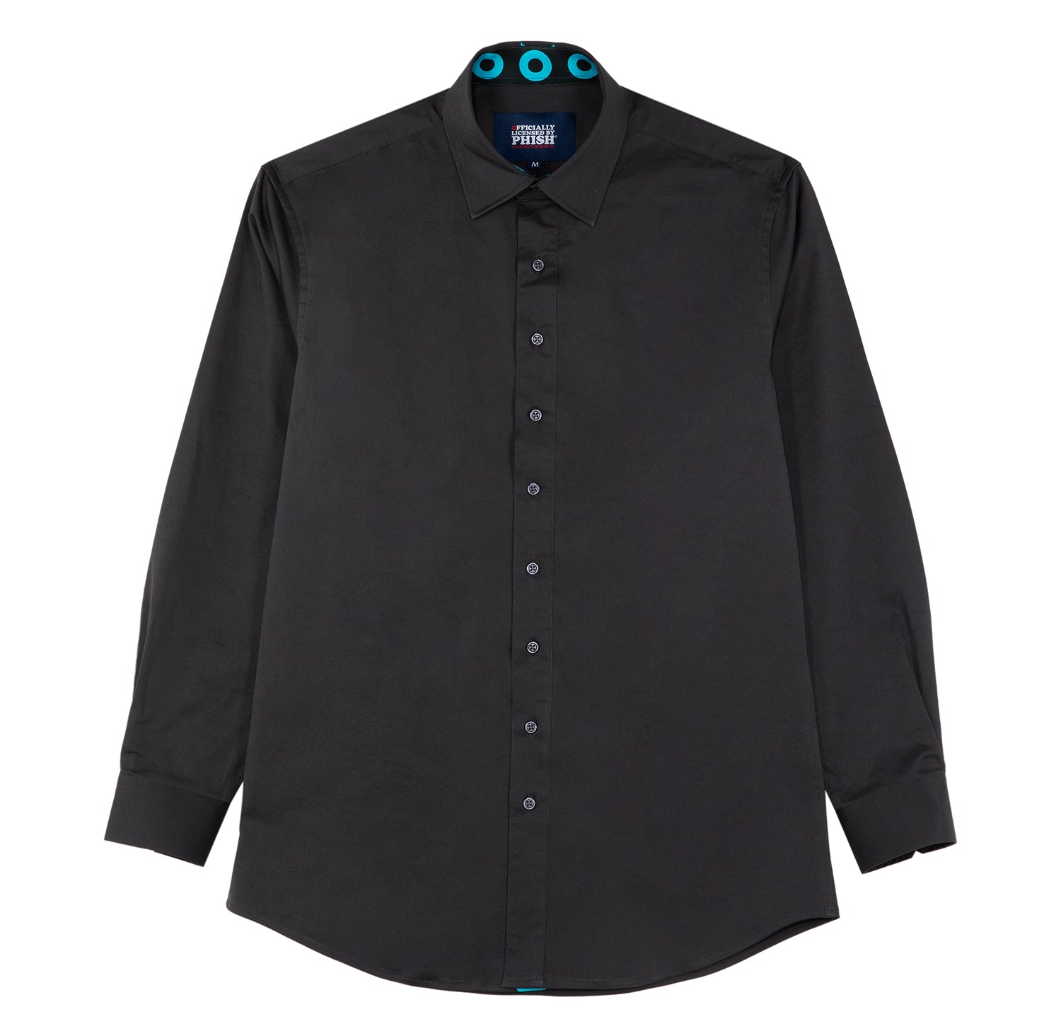 Phish Formal Long Sleeve Button Down in Charcoal - Section 119