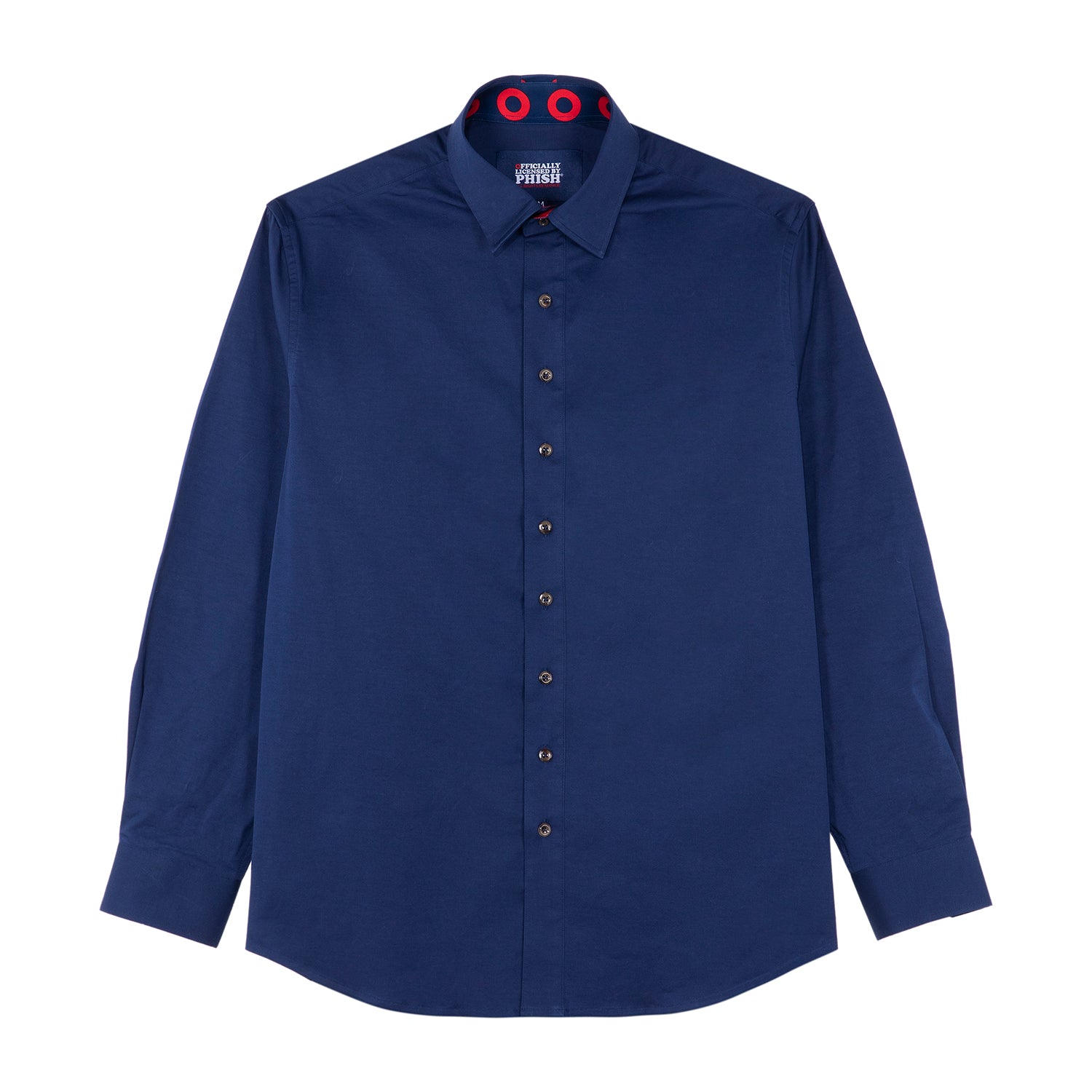 Phish Casual Long Sleeve Button Down in Navy - Section 119