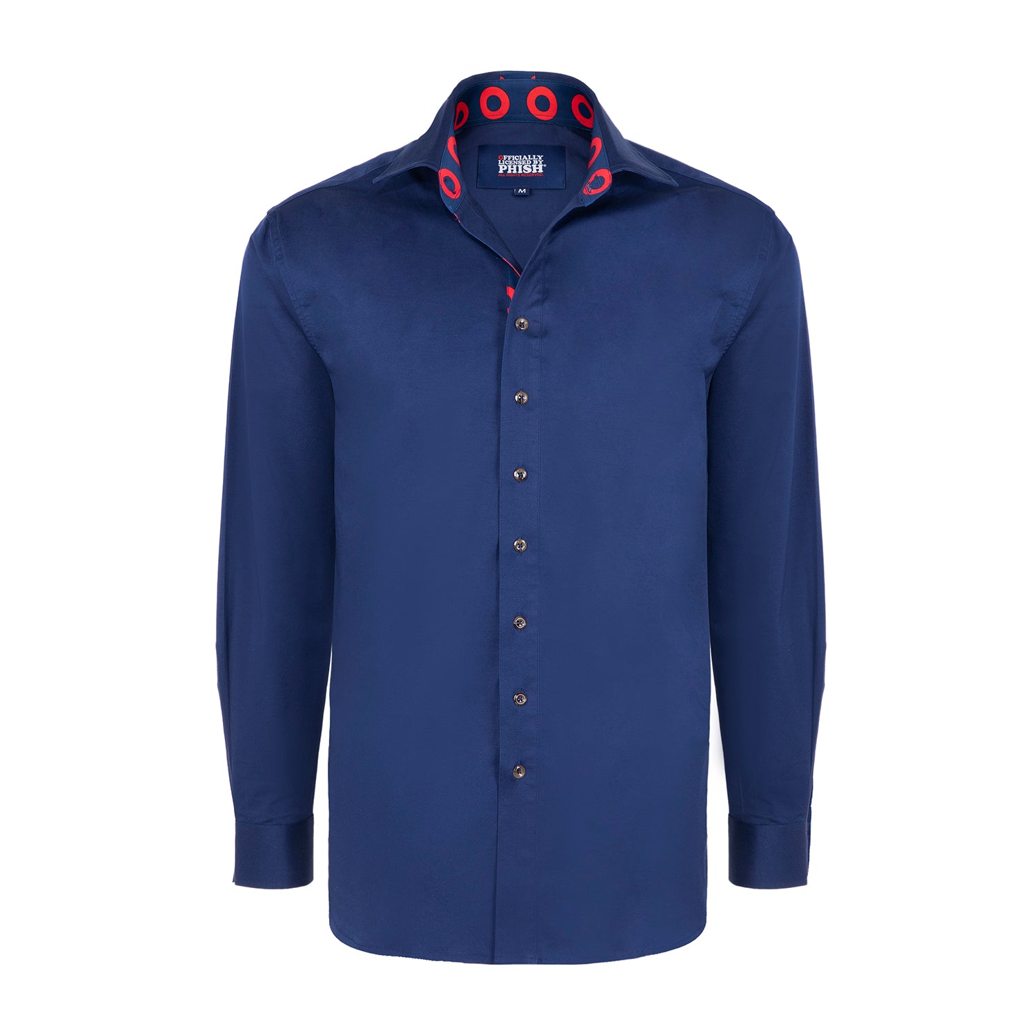 Phish Casual Long Sleeve Button Down in Navy - Section 119