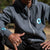 Phish Charcoal Zip-Up Hoodie w/ Teal Donut - Section 119