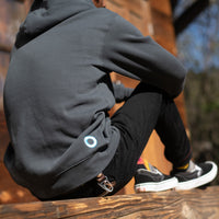 Phish Charcoal Zip-Up Hoodie w/ Teal Donut - Section 119