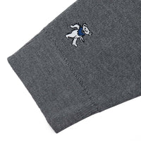 Grateful Dead Dancing Bear Quarter-Zip Sweater | Grey - Section 119