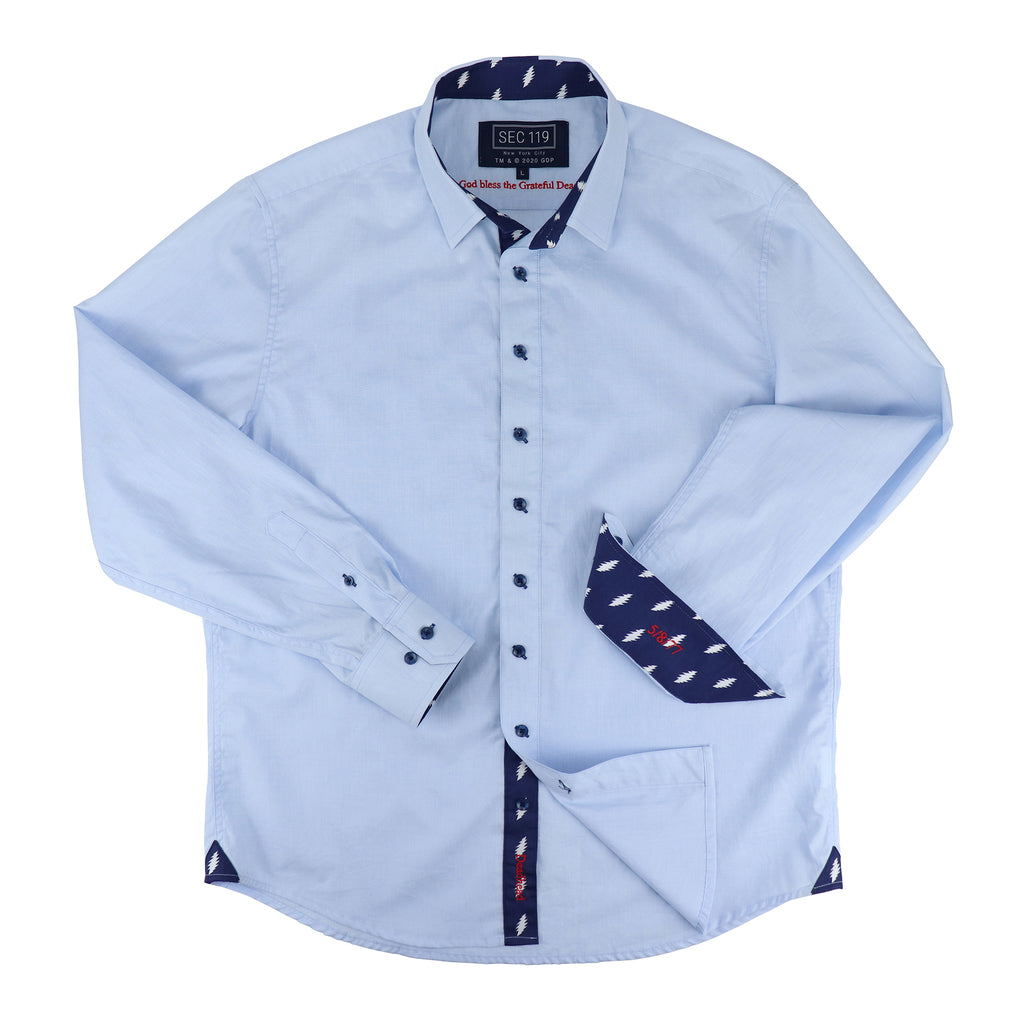 Grateful Dead Blue Button-Down - Section 119