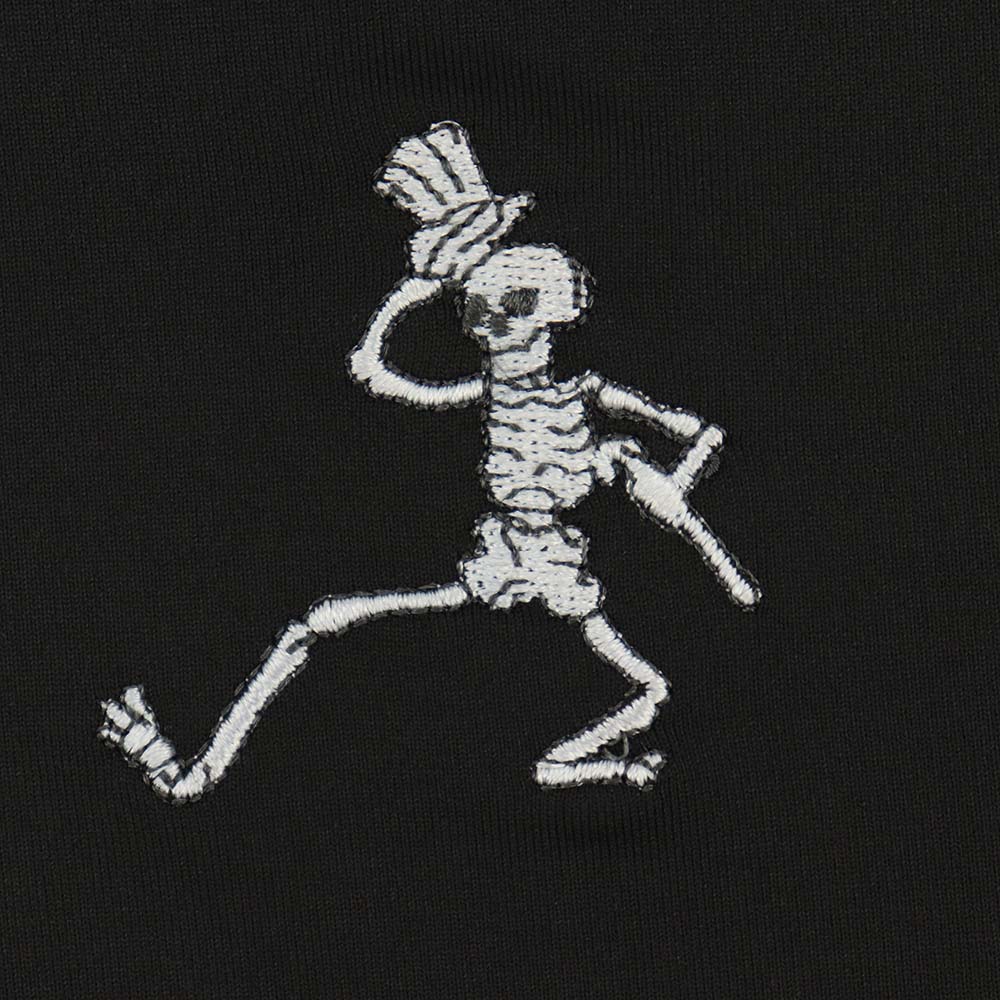 Grateful Dead Dry Fit Skeleton Embroidery Polo - Section119, L