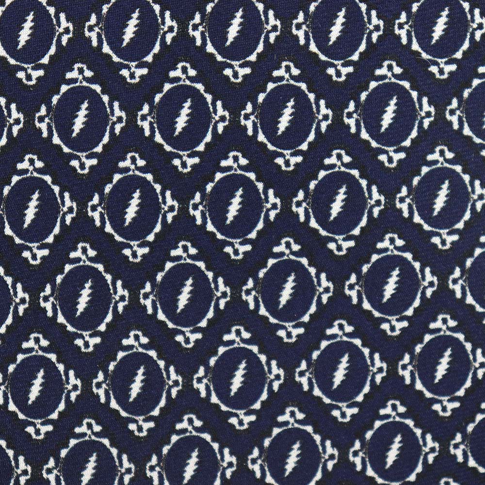 Grateful Dead Tie 4-sided Stealie Navy - Section 119