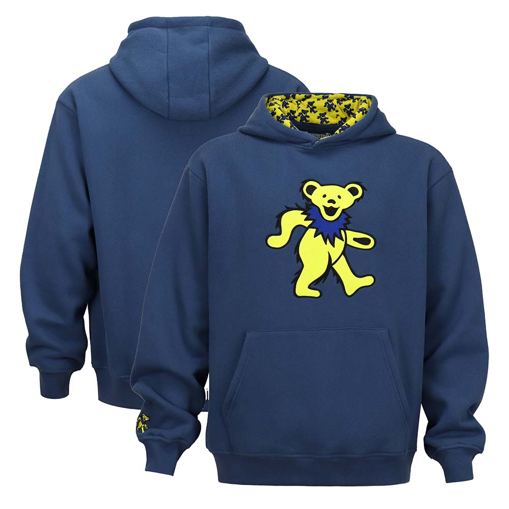 Grateful Dead Classic Hoodie Yellow Dancing Bear